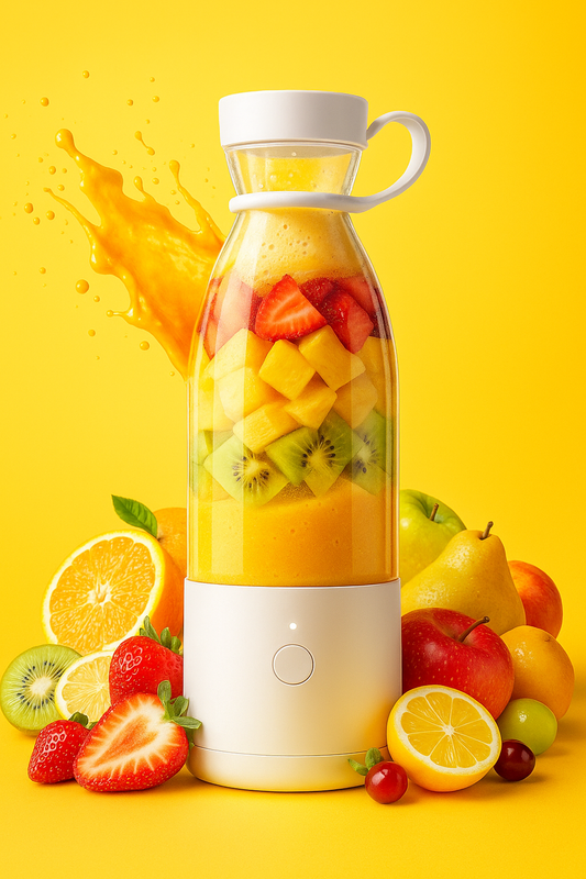 Blender Portable Rechargeable 6 Lames – Mixeur Smoothie Nomade